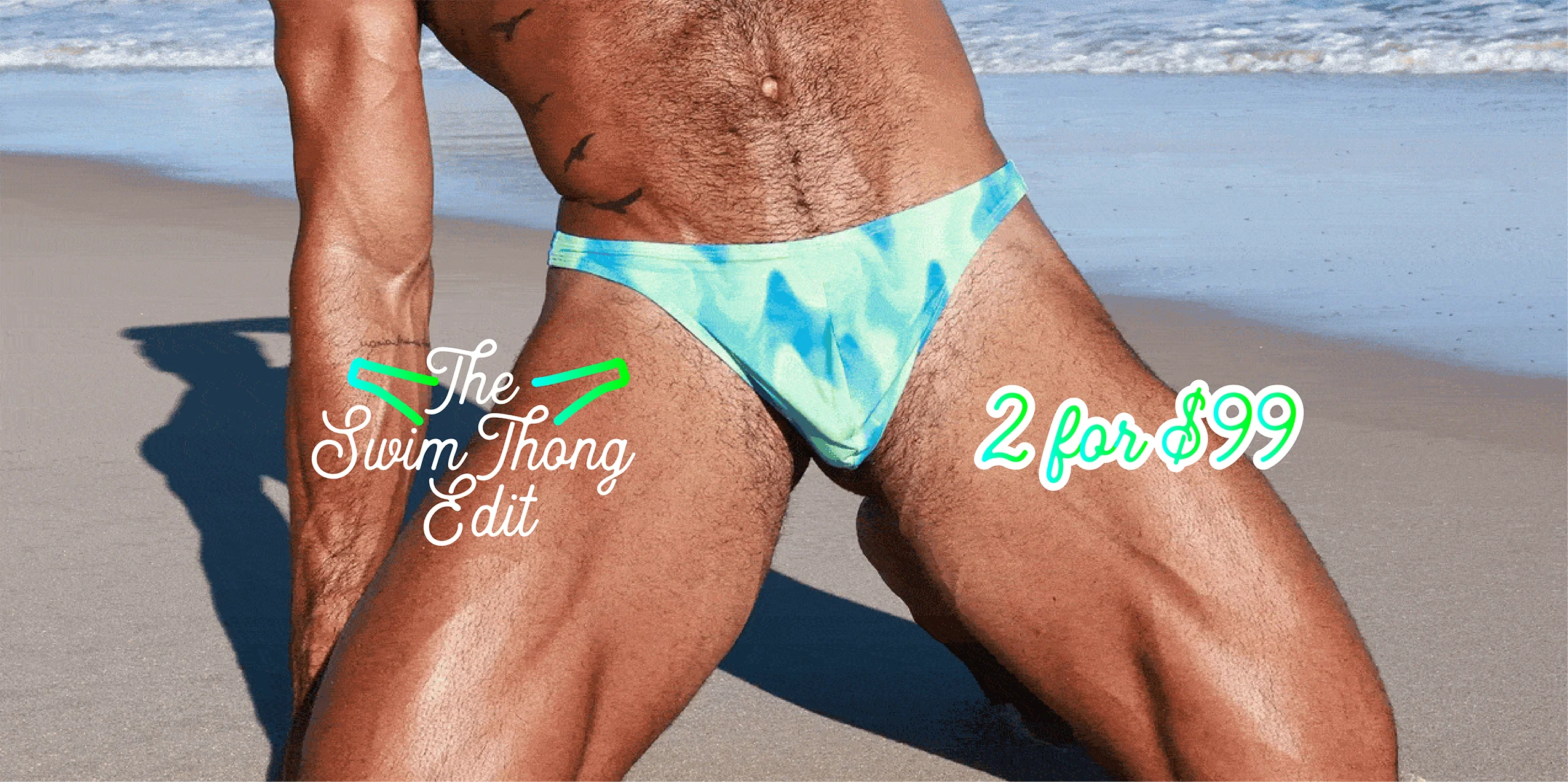 SWIM THONGS HUNK Menswear