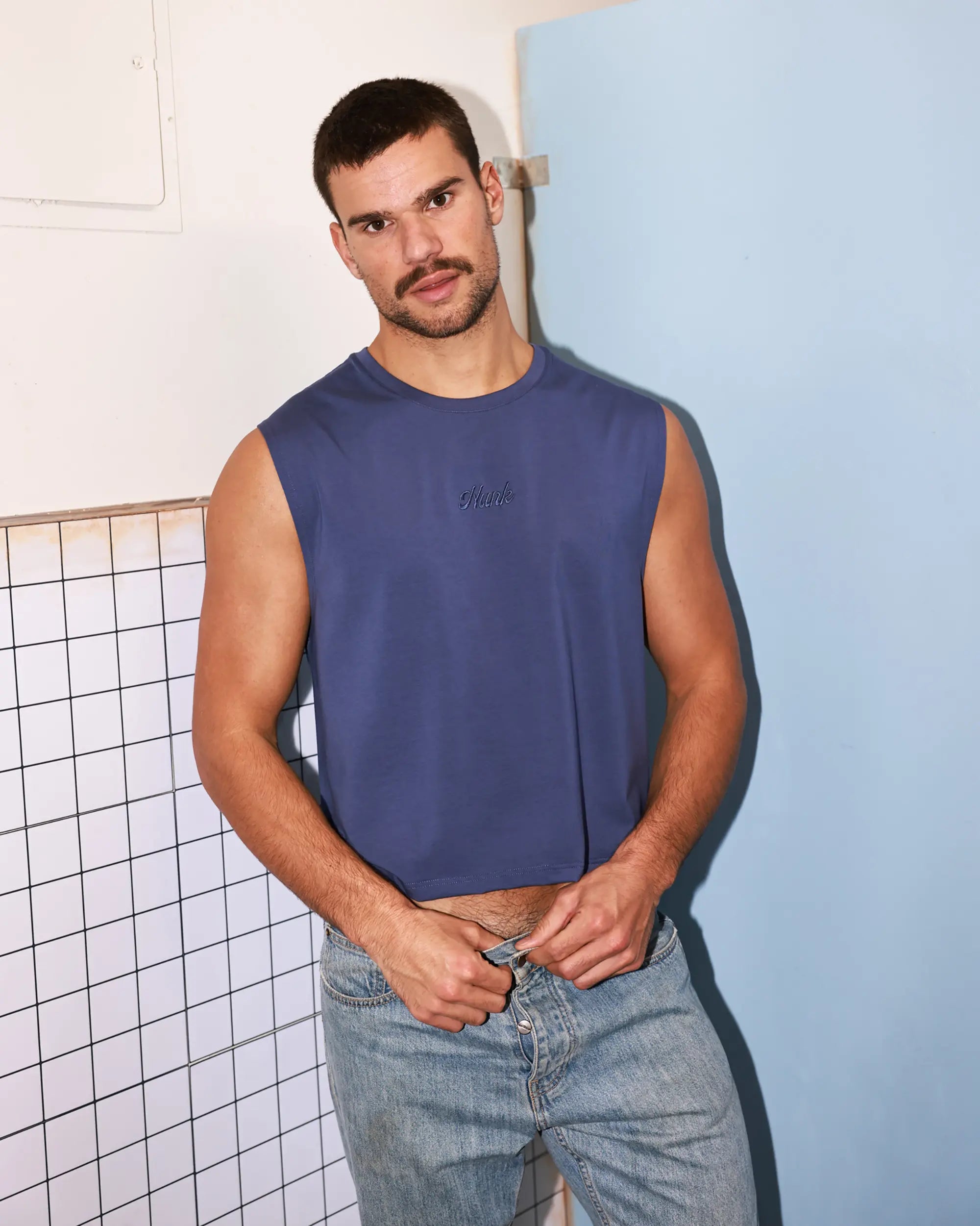 Nocturne Boxy Cropped Tank + FlexFit Brief Set