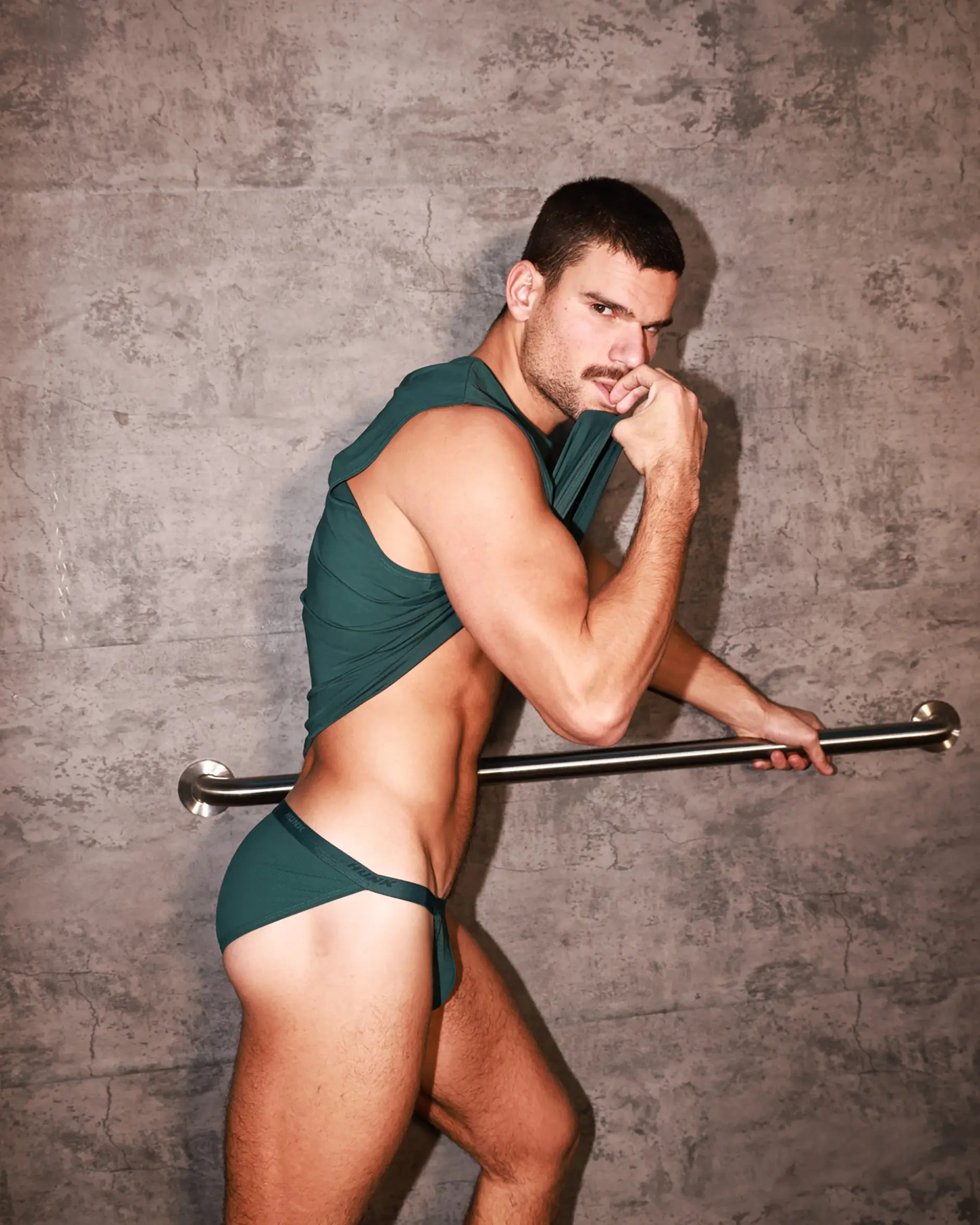 Mystique Boxy Cropped Tank + FlexFit Brief Set