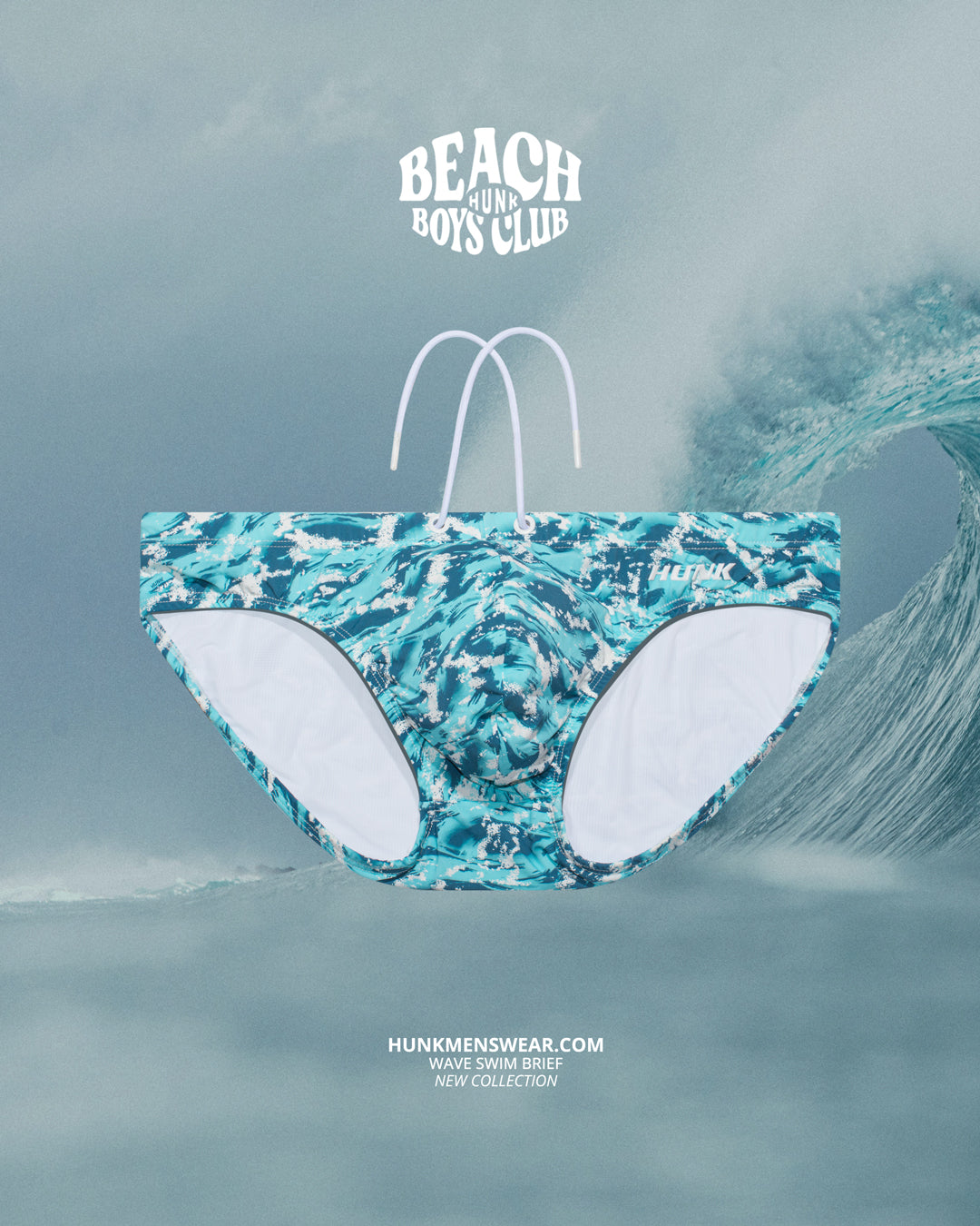 Wave Swim Brief - HUNK Menswear