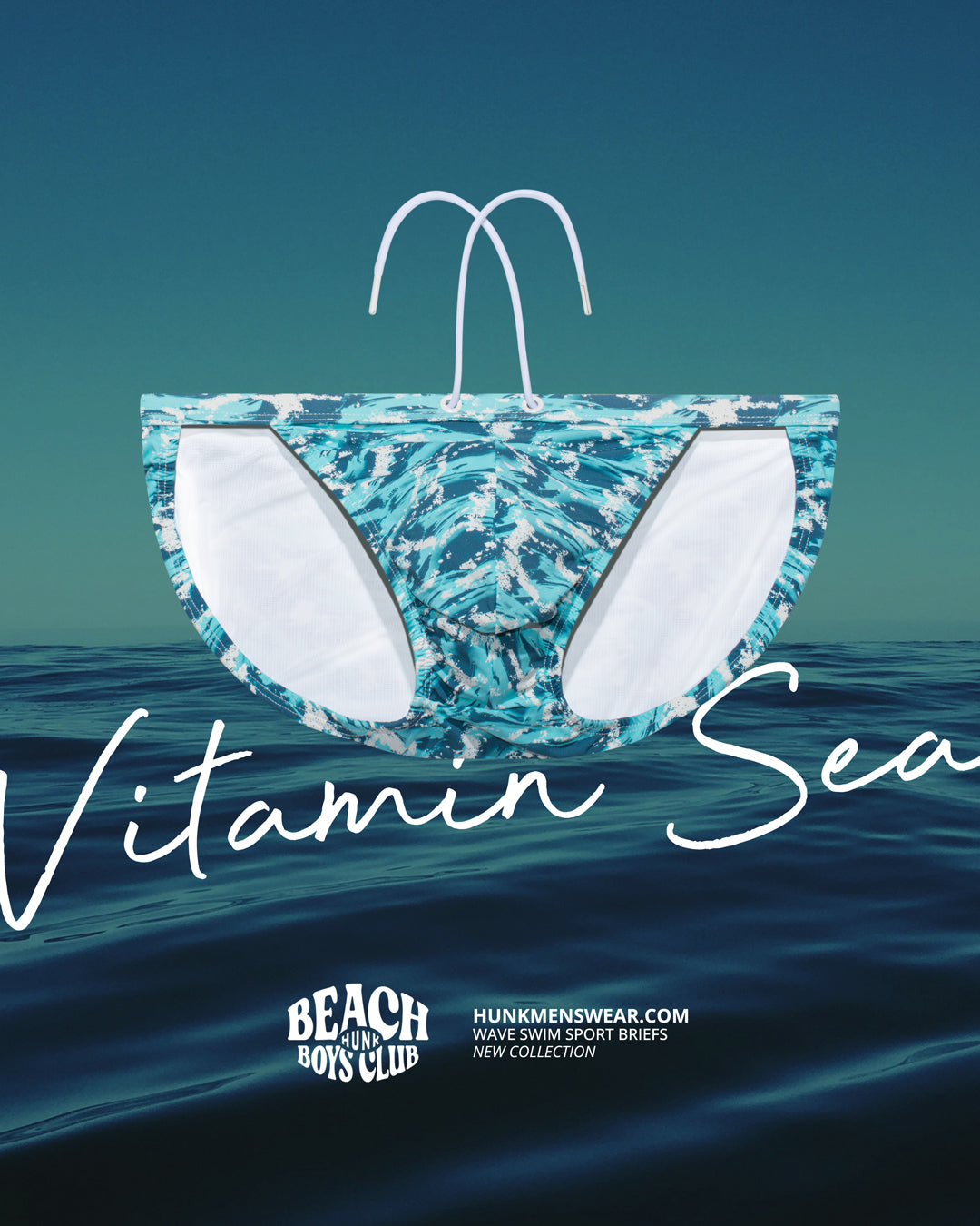 Wave Swim Sport Brief - HUNK Menswear