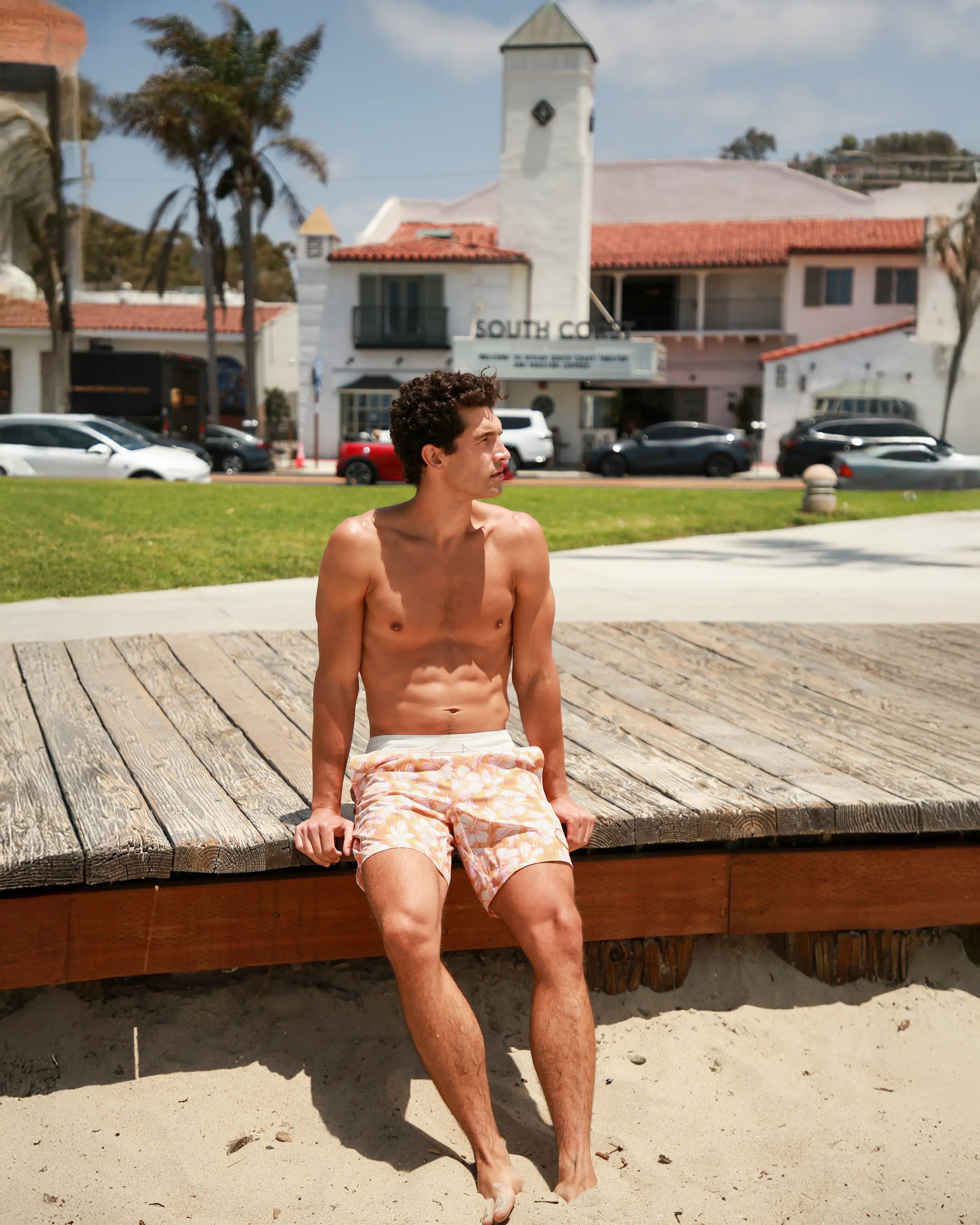 Hibiscus Hybrid Short - HUNK Menswear
