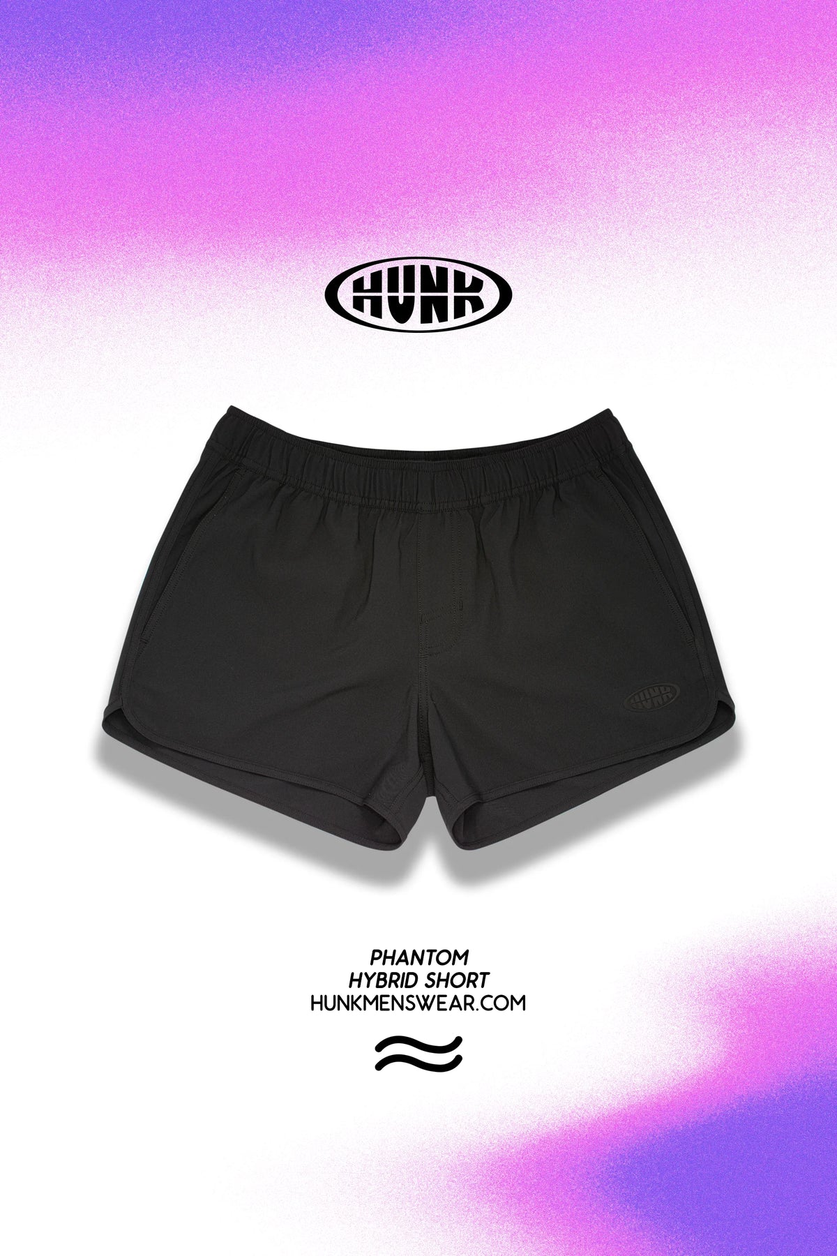 Short Híbrido 3" Phantom - cor Phantom