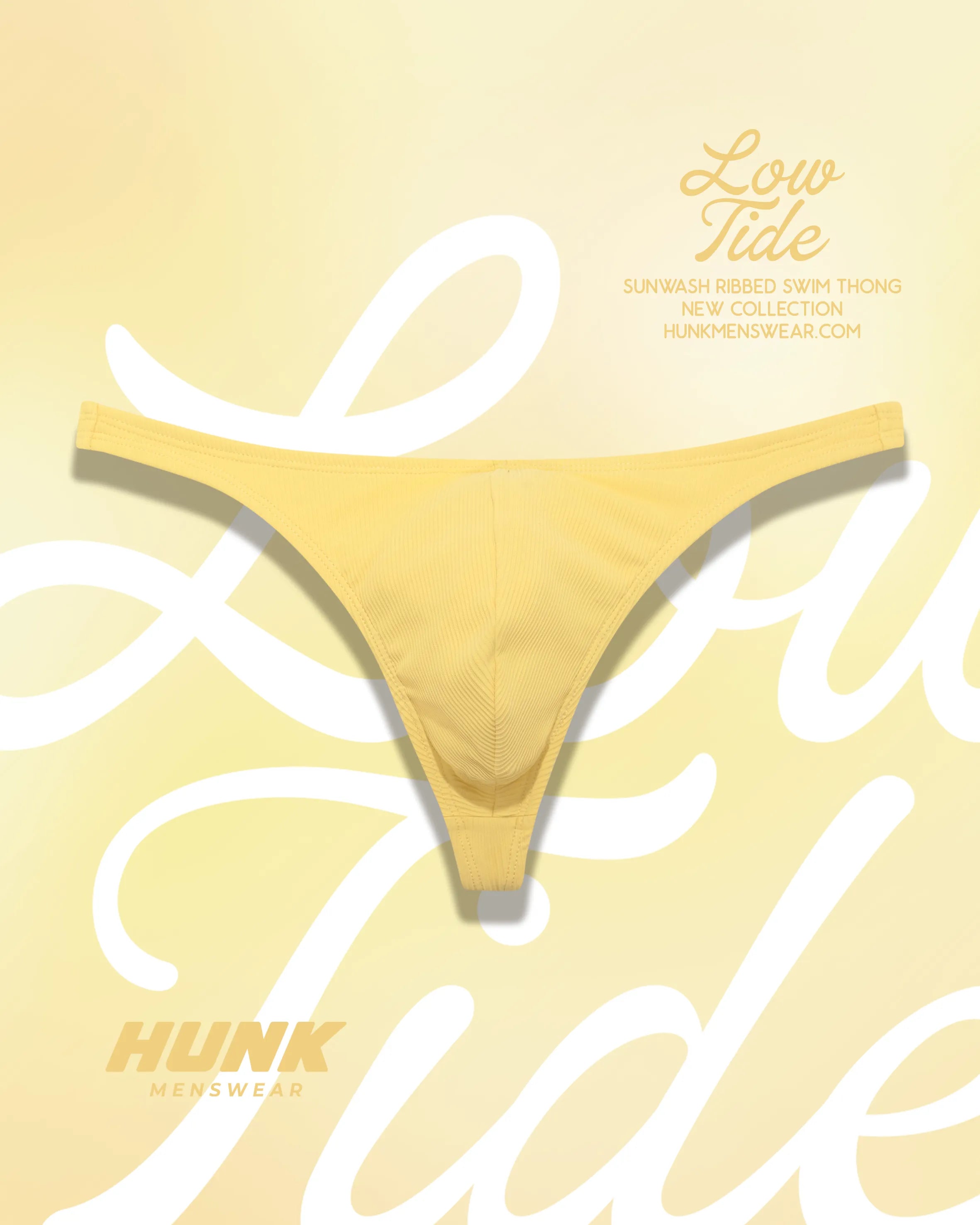 Sunwash Ribbed Swim Thong