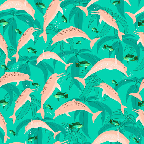 Dolphin Mens Swimsuit Artsy Funny Design