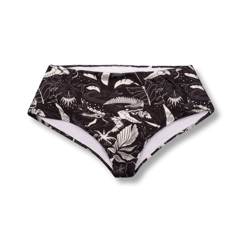 HUNK Swimwear HUNK2 Black and White Fellini Line