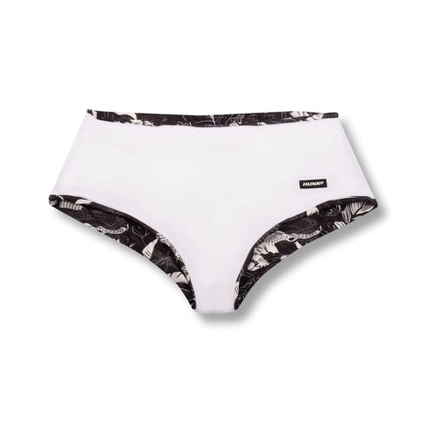HUNK Swimwear HUNK2 Black and White Fellini Line