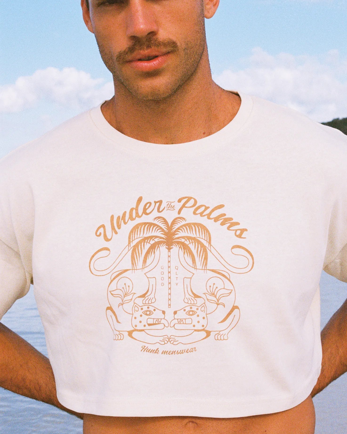 Palms Crop Top