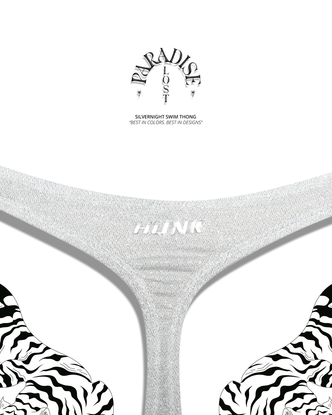 Silvernight Swim Thong - HUNK Menswear