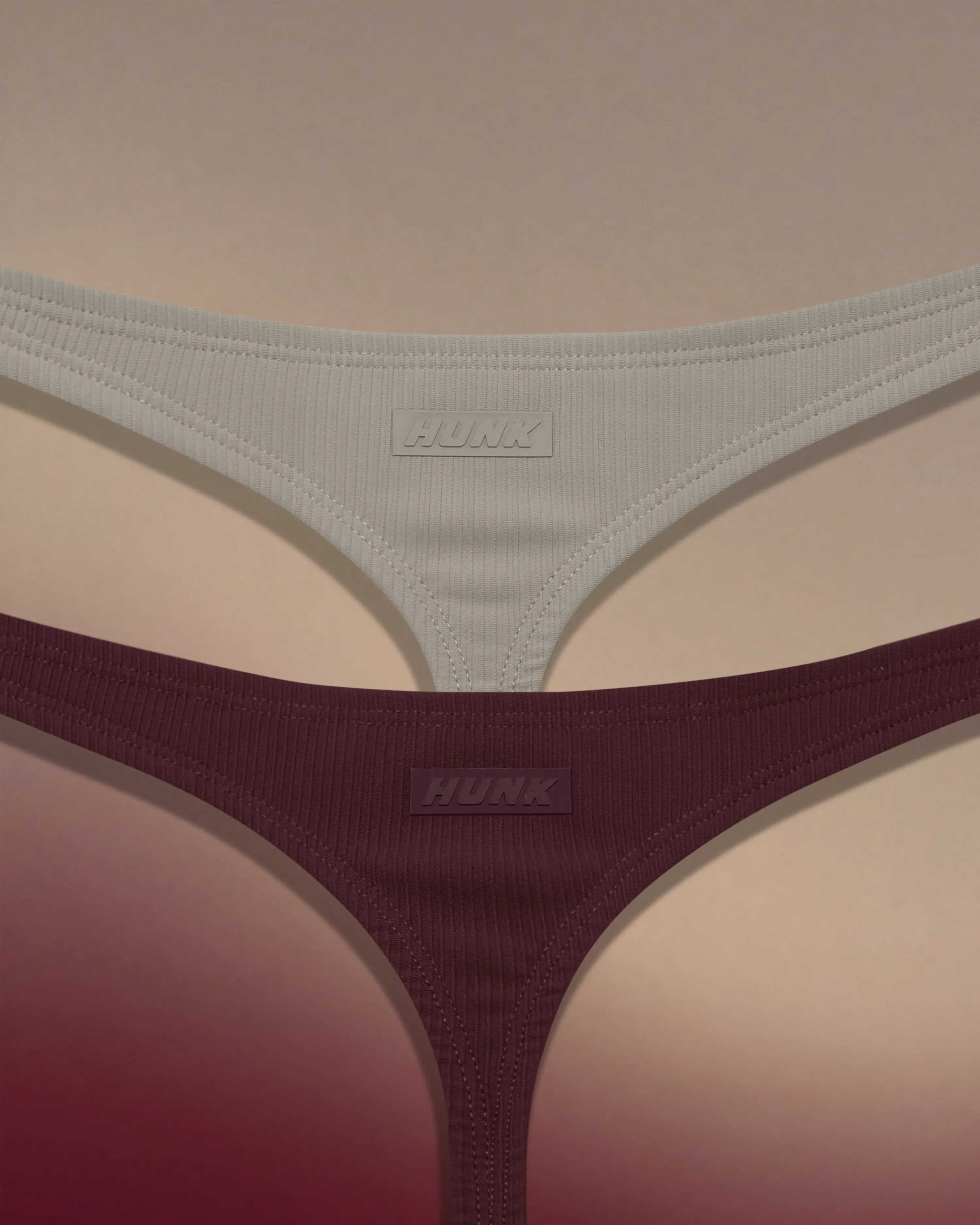 Driftwood + Cinder Swim Thong Duo